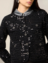 Cardigan boxy con paillettes image number 2