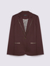 Blazer in punto Milano con zip decorative image number 4