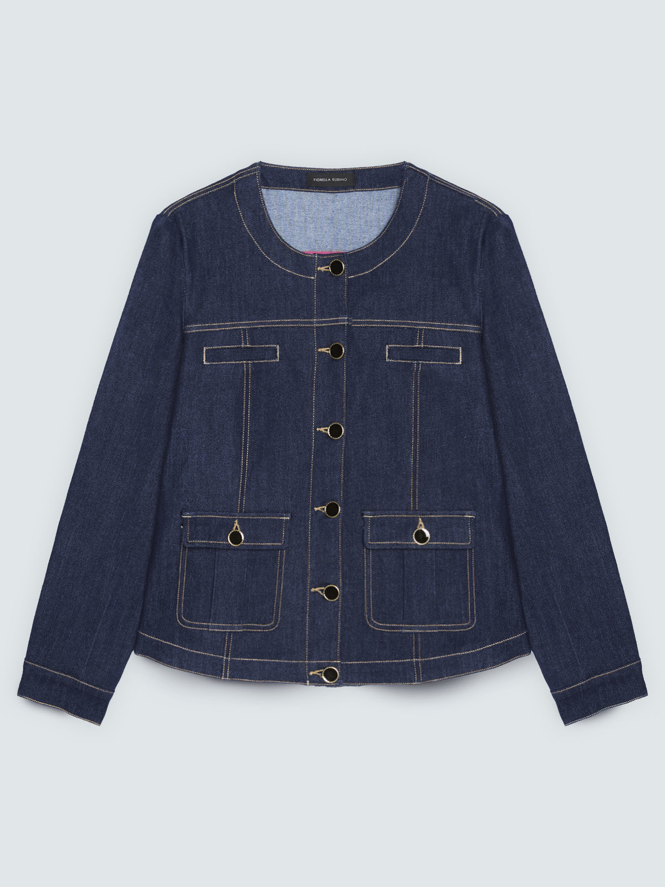 Bon ton denim jacket image number 4