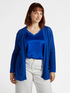 Langer Cardigan mit Lochmuster image number 2