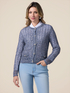 Cardigan in maglia traforata image number 0