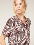 Camicia maniche corte fantasia foliage image number 3