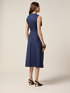 Rochie midi cu fundă laterală image number 1