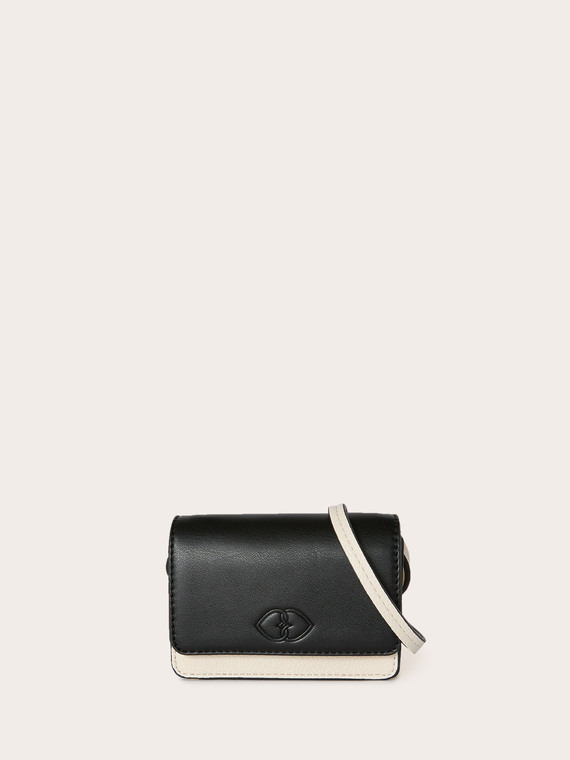 Coated fabric card holder