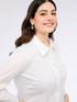 Stretch cotton shirt image number 3