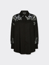 Camicia con pizzo image number 4