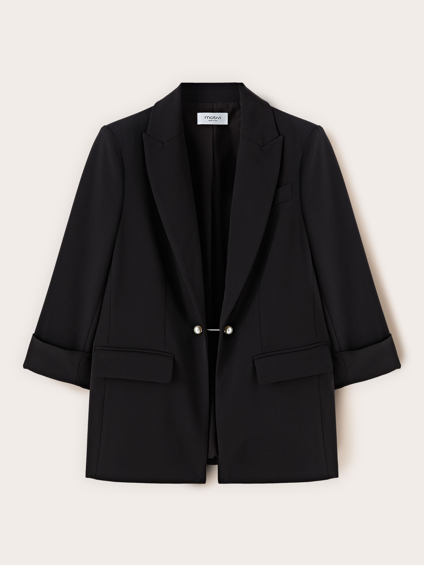 Blazer jacket with jewel cufflinks image number 5