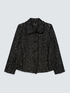 Jacke mit Pailletten und Fransendetails image number 4