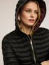 Lightweight hooded down jacket image number 3