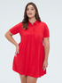 Smile Kurzes Kleid aus Musselin image number 2