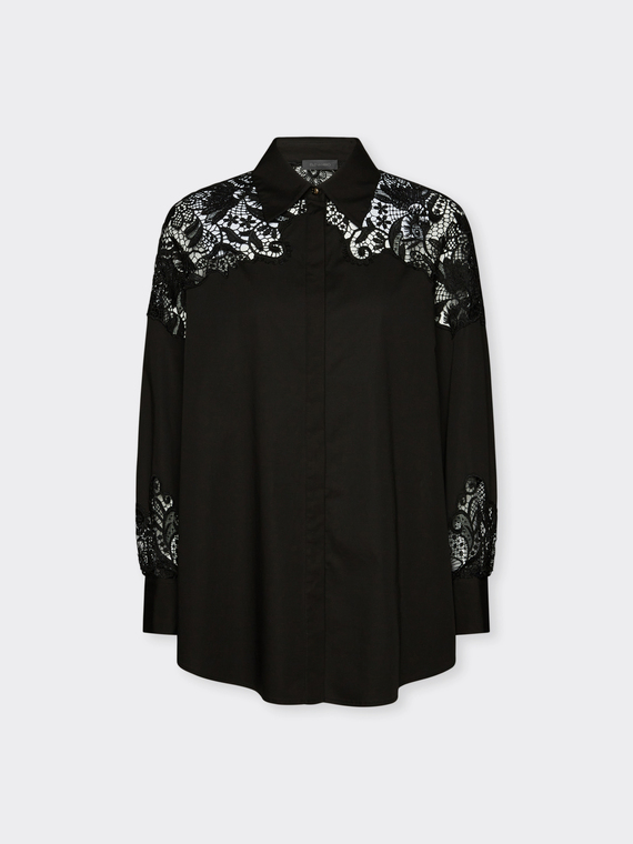 Camicia con pizzo