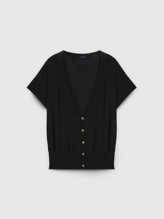 Leichter Cardigan mit Knöpfen