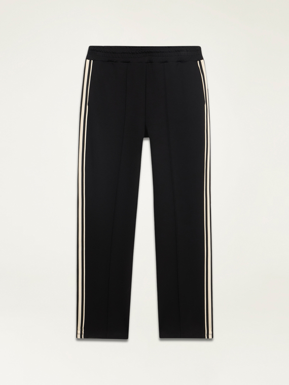 Soft touch joggers with contrasting trim