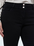 Jeans Flare Waschung schwarz image number 3
