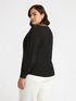 Bluse mit V-Ausschnitt aus Viskose LENZING™ ECOVERO™ Viskose image number 1