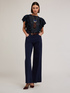 Maglia lurex con volant image number 3