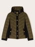 Lightweight bi-material down jacket image number 4