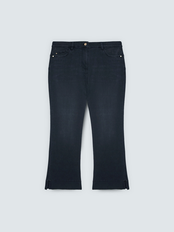 Jeans Kick Flare lavaggio black