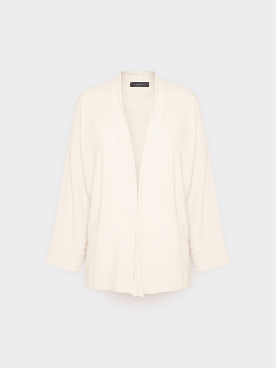 Chaqueta de punto abierta por delante