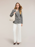 Zweireiher-Jacke mit Nadelstreifen image number 0
