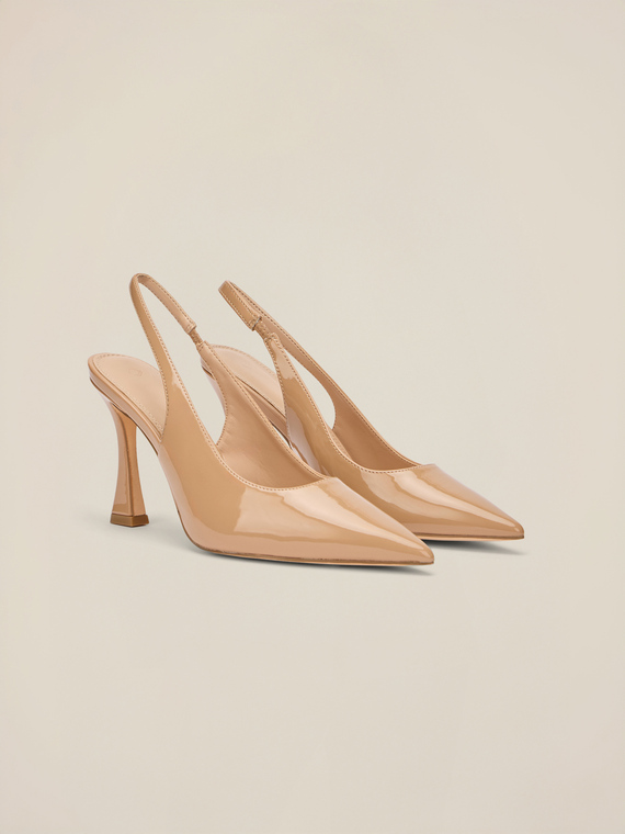 Spitze Slingback-Pumps