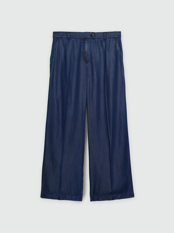 Weite Hose mit TENCEL™-Fasern
