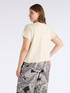 T-shirt boxy avec élastique en bas image number 1