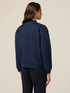 Zip-up sweatshirt with jewel embroidery image number 1