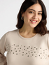 Sweatshirt mit Nieten image number 2