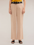 Chequered pattern palazzo trousers image number 0