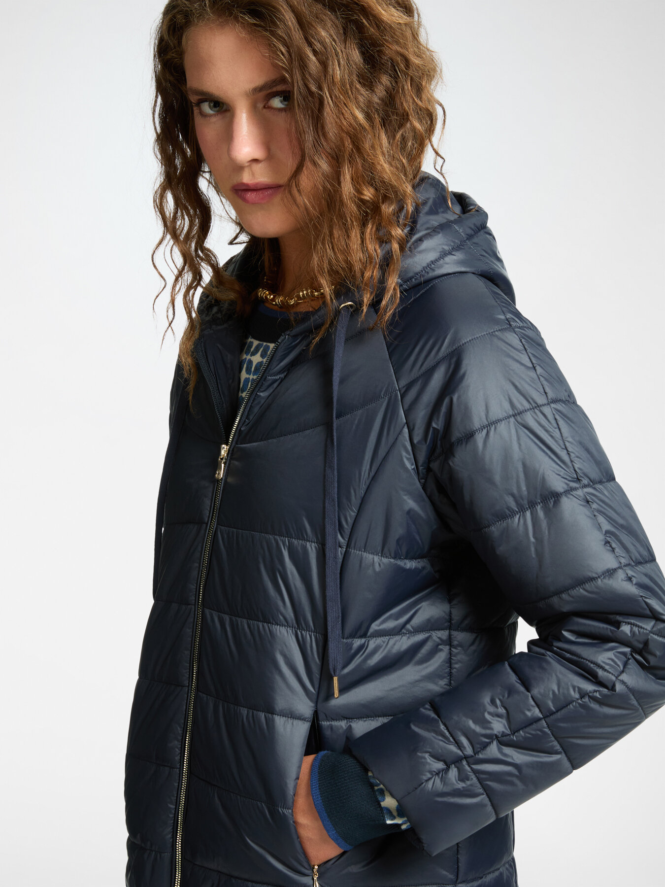 Cotton parka layering image number 4