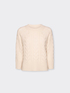 Pure wool cable knit sweater image number 4