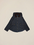 Short cotton parka with hood image number 4