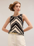 Crochet knit top image number 3