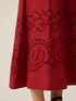 Rochie linie A cu broderie englezească image number 2