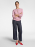 Lurex sweater with three-quarter length sleeves image number 2