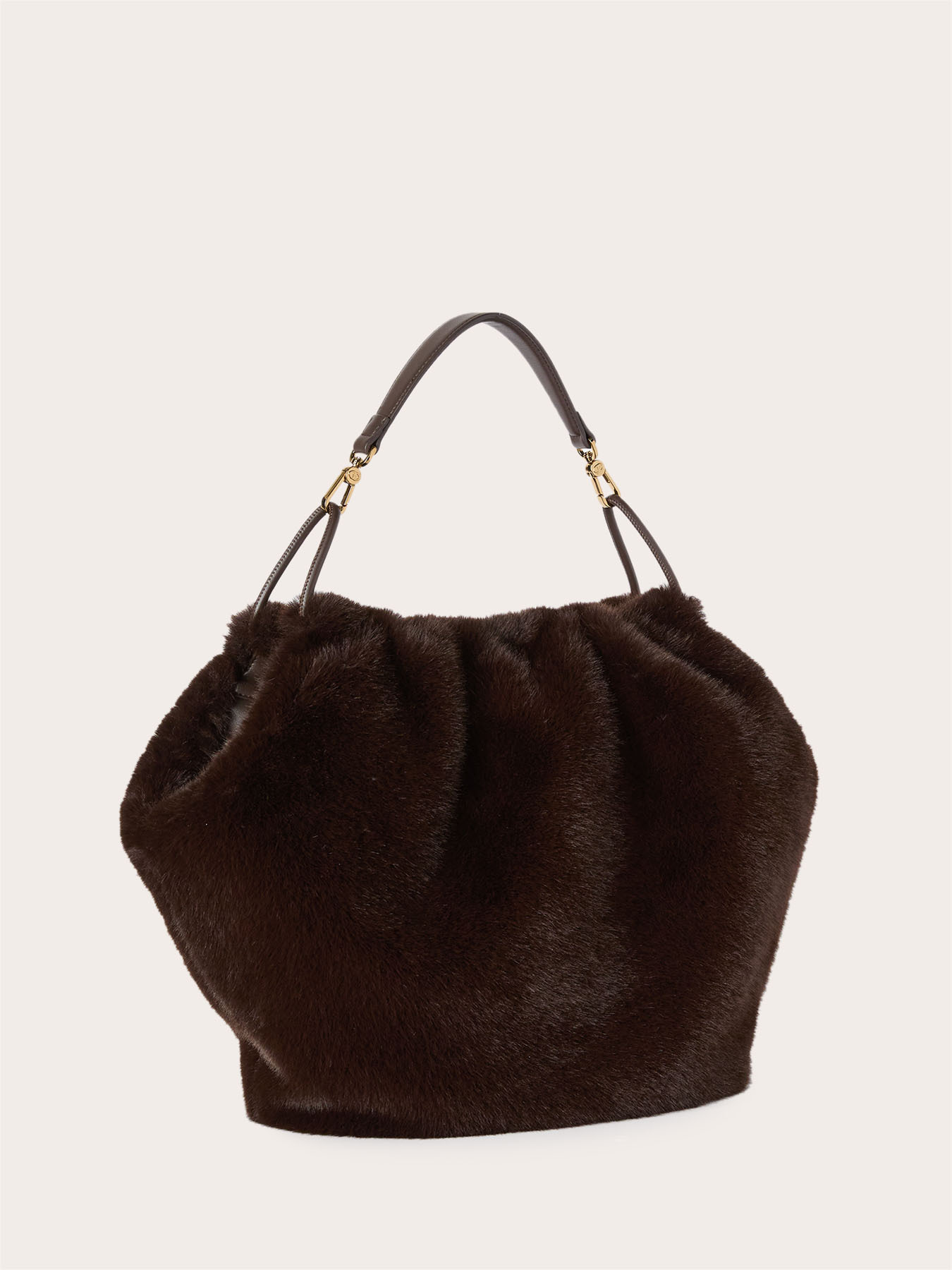 Curly shopping bag effetto peluche image number 3