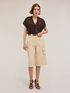 Sahara-Hemd aus laminiertem Georgette image number 3