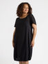 Vestito in lino e jersey di cotone image number 2