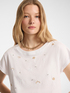 Cotton T-shirt with appliqués image number 3