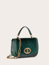 Shoulder bag in tessuto spalmato e velluto image number 3