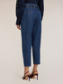 Balloon fit jeans with lyocell blend belt image number 1