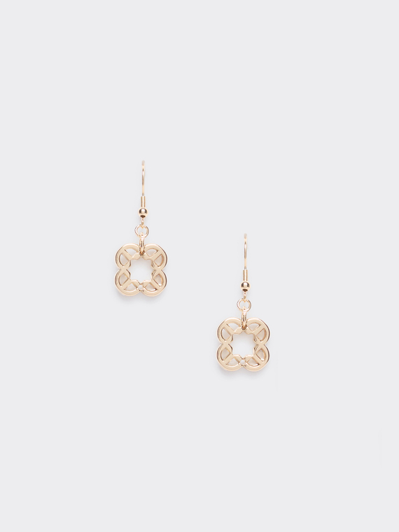 Boucles d'oreilles monogramme