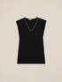 T-shirt with jewel chain image number 3