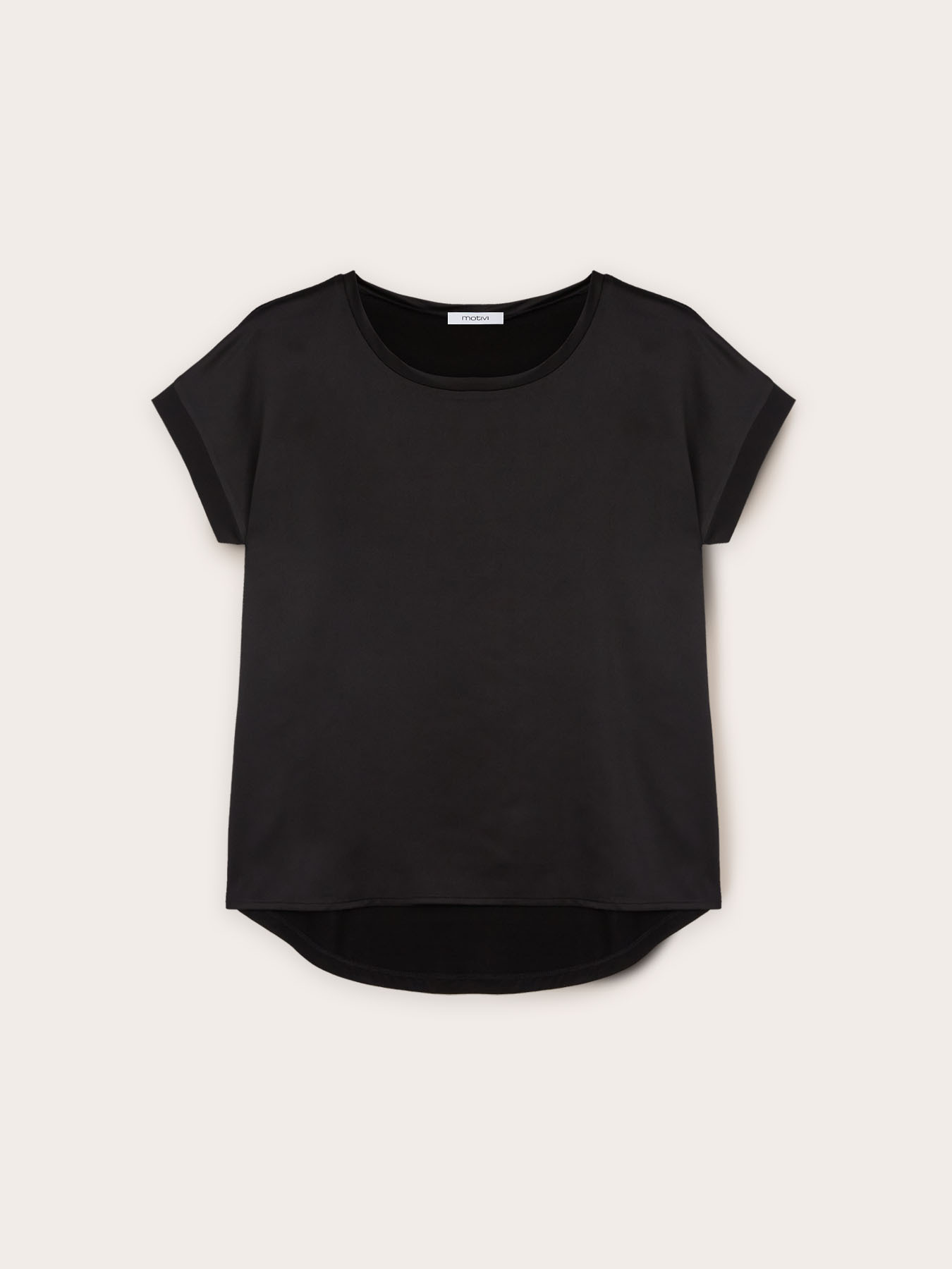 Tricou din două materiale image number 0