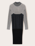 Knit sheath dress in lurex blend image number 4