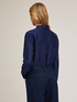 Solid colour lyocell blend shirt image number 1