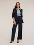 Trousers with stitching image number 0
