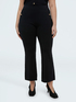 Pantaloni Flare in maglia image number 3