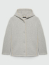 Jacke aus Sweatstoff mit Kapuze image number 4